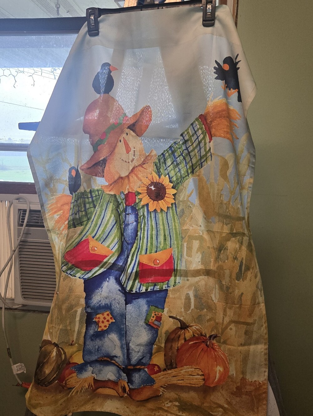 Fall Scarecrow FLAG - Multicolor